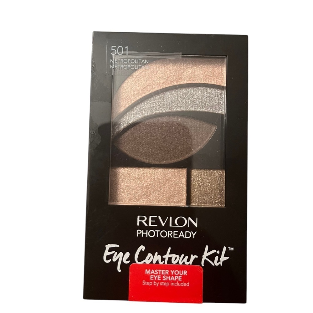 Revlon PhotoReady Eye Contour Kit, Eyeshadow Palette with 5 Wet/Dry Shades. New